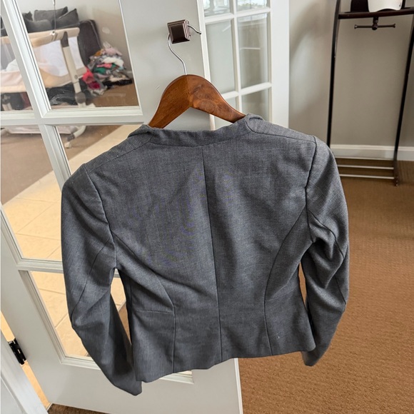 Ann Taylor Charcoal Gray Blazer - Picture 3 of 3